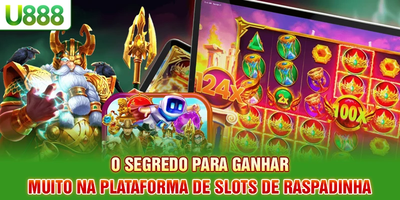 O segredo para ganhar muito na plataforma de slots de slots de Raspadinha