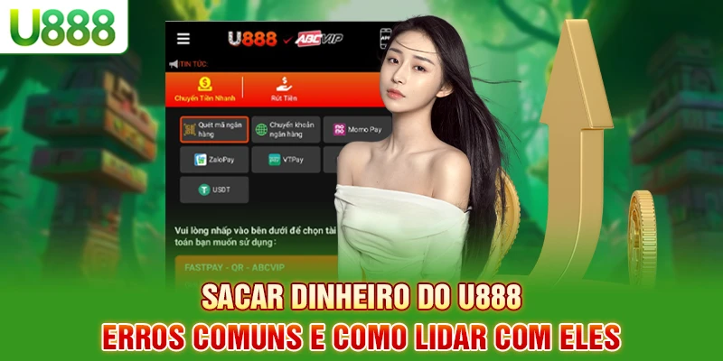 Retirar dinheiro U888 - Erros comuns e como lidar com eles