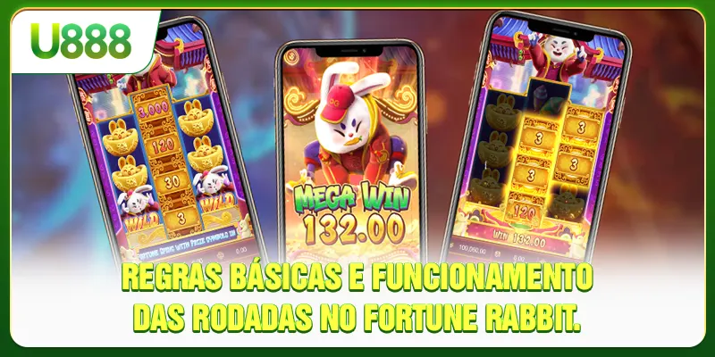 Regras básicas e funcionamento das rodadas no Fortune Rabbit