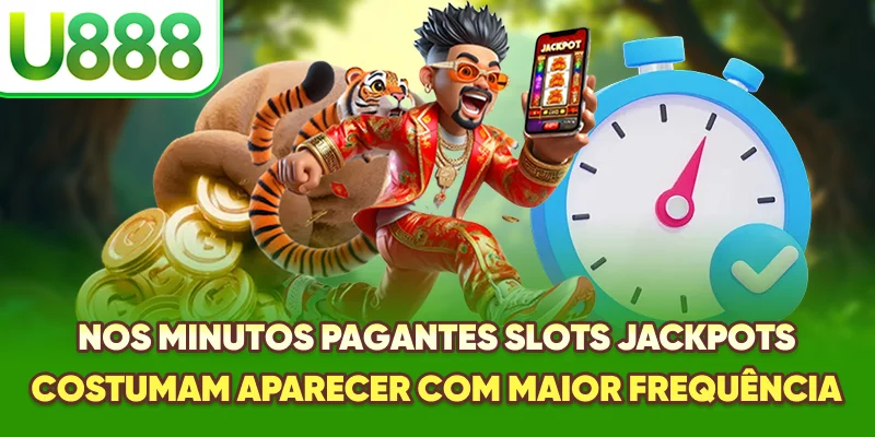 Nos Minutos Pagantes Slots, jackpots costumam aparecer com maior frequência