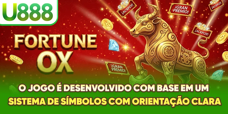 O jogo é desenvolvido com base em um sistema de símbolos com orientação clara